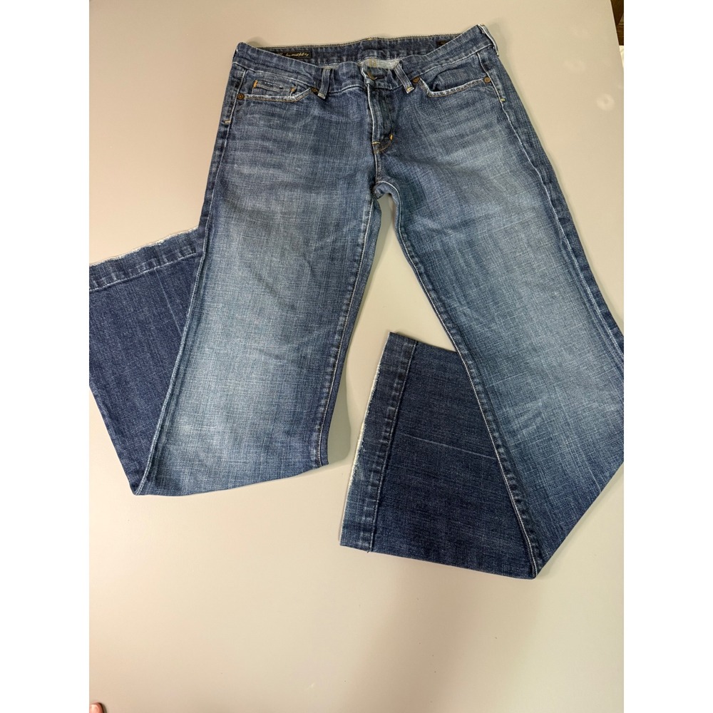 Citizens of Humanity Faye 003 Low Waist Full Leg Jeans Medium Wash Size 32